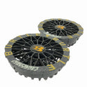 ☆極美品セット☆BURTLE バートル 30V エアークラフト専用バッテリー AC10(メタリックレッド) ファン AC10-2(メタリックゴールド)132959 - 4