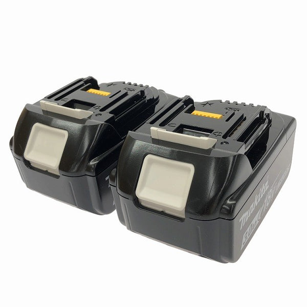 ☆箱違い未使用品2個セット☆ makita マキタ 18V 3.0Ah 純正リチウムイオンバッテリー BL1830B 急速 残量 LITHIUM-ION 雪/飛行機マーク125780 - 2
