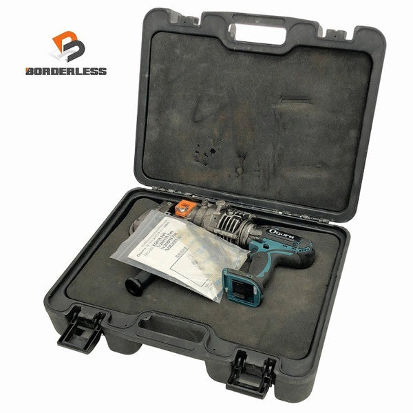 ☆中古品☆ OGURA オグラ 18V コードレス油圧式パンチャー N209WDS 青/ブルー本体+パーツ+ケース 切断 鉄工116916 - 1