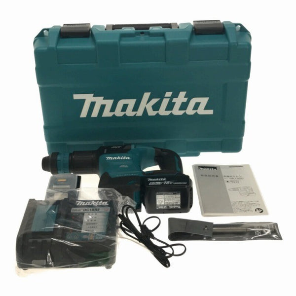 ☆未使用品☆makita マキタ 18V 充電式ケレン HK180DRGX バッテリー2個(18V 6.0Ah) 充電器 ケース付 コードレス 剥離 剥がし134806 - 3
