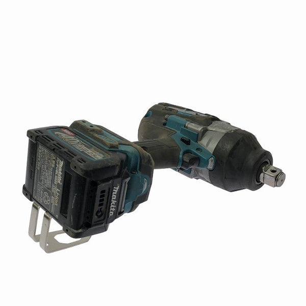 ☆中古品☆makita マキタ 40Vmax 充電式インパクトレンチ TW001GRDX バッテリ2個(2.5Ah) 充電器 ケース付 コードレス バッテリー式130706 - 5