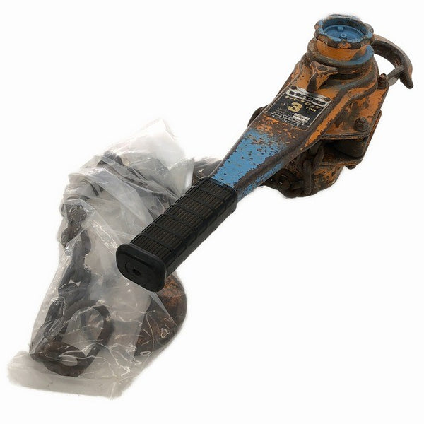 ☆中古品 ☆KITO キトー レバーブロック L5形 LB032 荷重3.2ton 揚程1.5m レバーホイスト ガッチャ 荷締め 荷揚げ131861 - 2