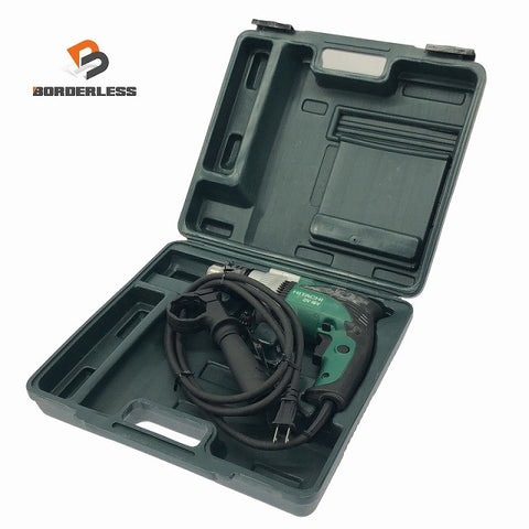 ☆比較的綺麗☆HITACHI 日立工機 100V 振動ドリル DV16V 16mm コード式 震動ドリル 電気ドリル 電動ドリル 穴あけ116815