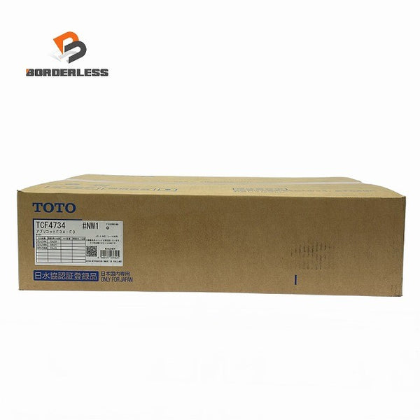 ☆未使用品☆TOTO トートー 温水洗浄便座 (瞬間式) ウォシュレット アプリコット F3 TCF4734#NW1 ホワイト 住宅設備129661 - 1