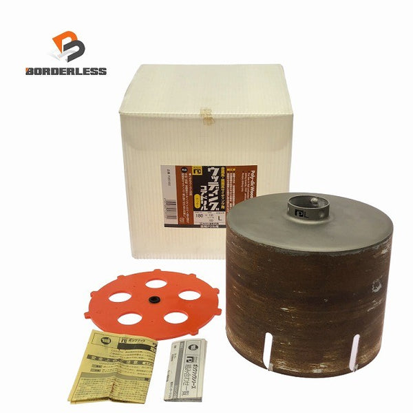 ☆中古品☆MIYANAGA ミヤナガ 宮永 ウッディングコアドリル カッター部 PCWS180C φ180mm コアードリル コアビット136329 - 1