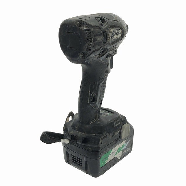 ☆中古品☆HiKOKI ハイコーキ 36V コードレスインパクトドライバー WH36DA バッテリ1個(36V2.5Ah) 充電器 ケース付 充電式117949 - 6