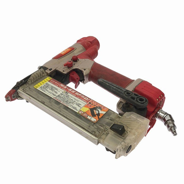 ☆中古品☆MAX マックス 55mm 高圧 スーパーネイラ HA-55SF1(D) ケース付き フィニッシュネイラ 仕上釘打機 仕上げ釘打機130313 - 4
