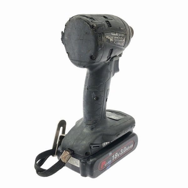 ☆中古品☆Panasonic パナソニック 14.4V/18V 充電インパクトドライバー EZ75A7 バッテリ1個(18V 3.0Ah) 充電器付 充電式117986 - 4