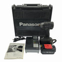 ☆中古品☆Panasonic パナソニック 14.4V/18V 充電インパクトドライバー EZ76A1LJ2G-B 黒 バッテリ2個(18V5.0Ah) 充電器 ケース - 3