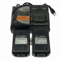 ☆中古品☆HITACHI 日立工機 18V コードレスインパクトドライバー WH18DBDL バッテリ2個(18V 3.0Ah)充電器 ケース付 充電式131678 - 10