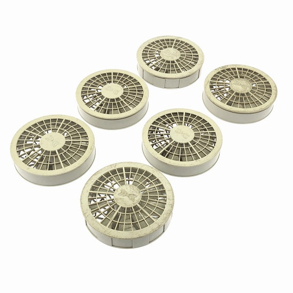 ☆中古品セット☆空調服(株)セフト研究所 バッテリー LI-Pro1(2個)空調服用電池ボックス(1個)対応ファン6個 ACアダプタ2個 暑さ対策 - 4