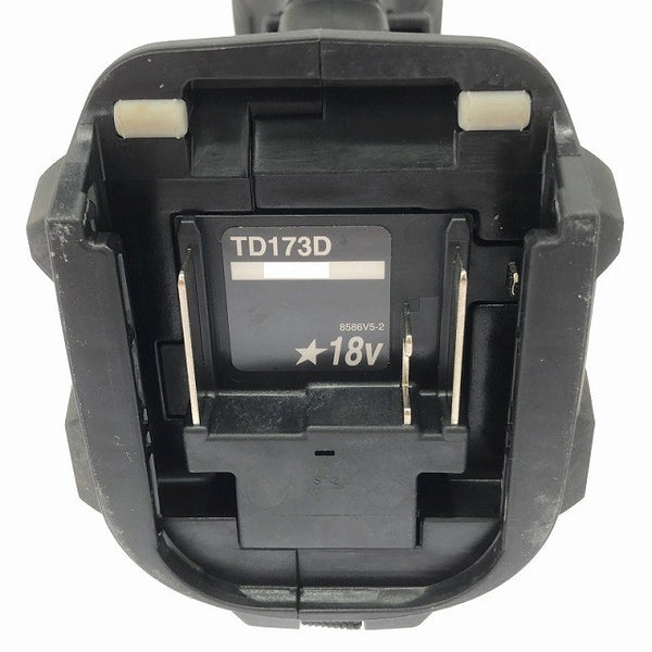 ☆美品☆makita マキタ 18V 充電式インパクトドライバー TD173DZB 黒/ブラック コードレス バッテリー式137700 - 7