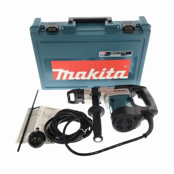 ☆未使用品☆makita マキタ 100V 35mm ハンマドリル HR3530 ケース付 六角軸 コード式 ハンマードリル ハツリ機 はつり機 斫り機127427 - 3