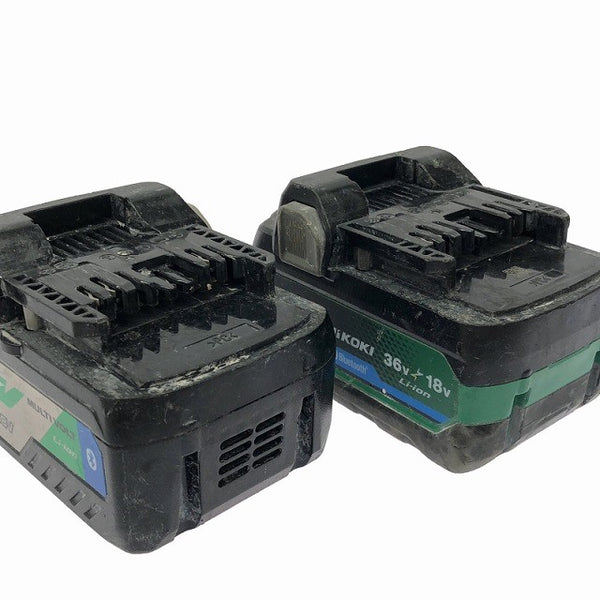 ☆中古品☆HiKOKI ハイコーキ 36V リチウムイオン蓄電池 BSL36A18BX BSL36A18B 合計2点セット マルチボルトバッテリー 充電池116417 - 6