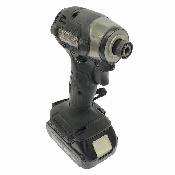☆中古品☆makita マキタ 18V 充電式インパクトドライバ TD173D 黒/ブラック バッテリー1個(18V 2.0Ah)付137537 - 3