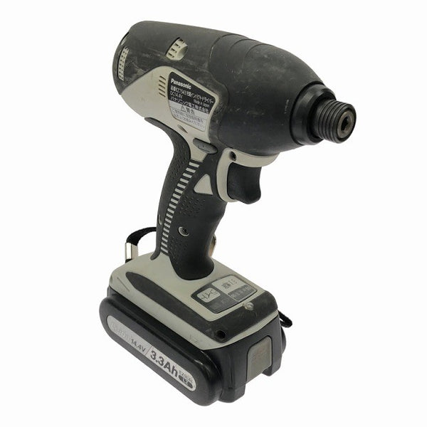 ☆中古セット☆Panasonic パナソニック 14.4V 充電式インパクトドライバー EZ7543 充電パワーカッター EZ4542 バッテリ2個 充電器付132952 - 7