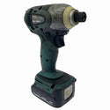 ☆中古品☆makita マキタ 14.4V 充電式インパクトドライバー TD135DSHX 青/ブルー バッテリ2個(1.2Ah) 充電器 ケース コードレス126666 - 5
