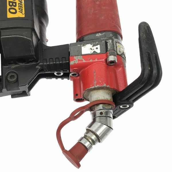 ☆中古品☆ MAX マックス 41mm 高圧 ターボドライバ HV-R41G3 赤/レッド 本体のみ 建築 内装 リフォーム 鉄丸 釘/クギ 116116 - 9