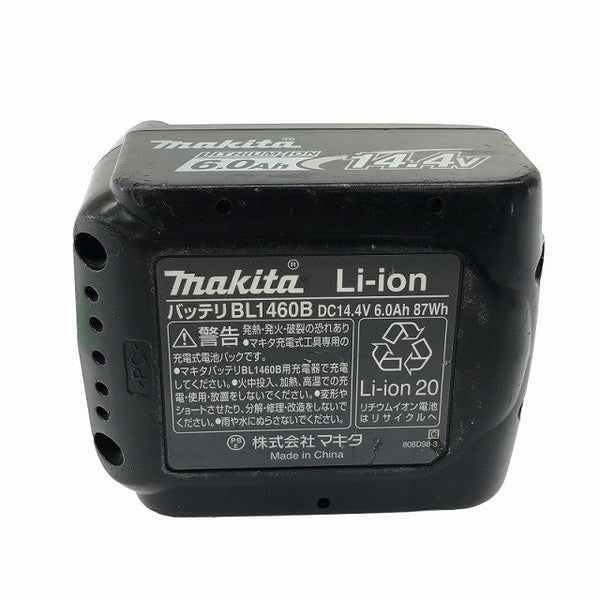 ☆中古品☆makita マキタ 14.4V 6.0Ah 純正 リチウムイオンバッテリー BL1460B 残量表示付 リチウムイオン電池 蓄電池 充電池118876 - 10