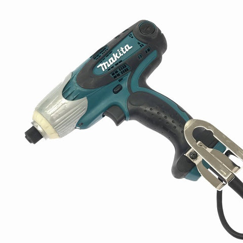☆中古品☆makita マキタ ソフトインパクトドライバー モデル6963SPK ビット ケース付き コード式 締め付け 電動工具124179