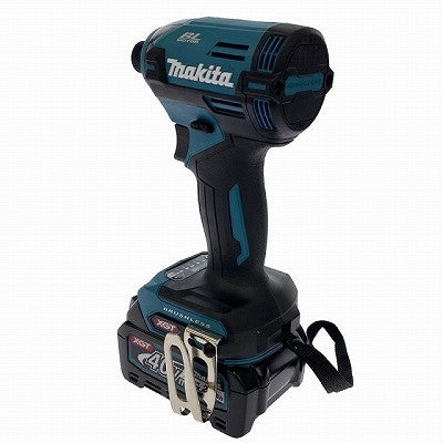 ☆未使用品☆makita マキタ 40Vmax 充電式インパクトドライバー TD003GRAX 青/ブルー バッテリー2個(2.0Ah) 充電器 116290116290 - 7