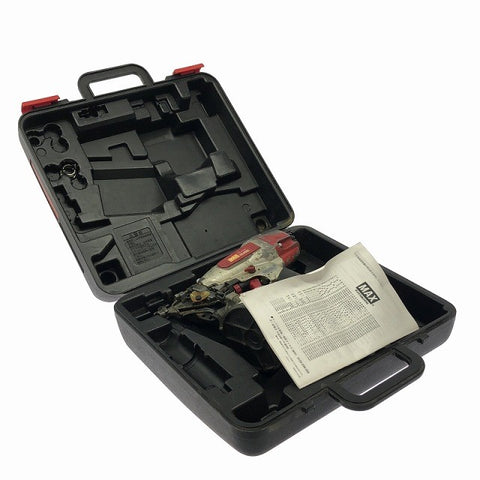 ☆中古品☆MAX マックス 50mm 常圧 コイルネイラ 釘打機 CN-450S エア釘打機 エア釘打ち機 ロール釘打機 ロール釘打ち機124815 - 0