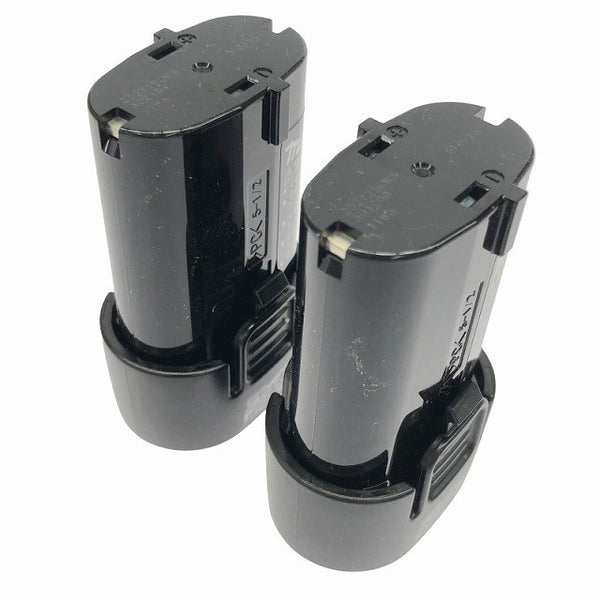☆未使用品2個セット☆ makita マキタ 7.2V 1.5 純正リチウムイオンバッテリー BL0715 LITHIUM-ION 雪/飛行機マーク137140 - 4