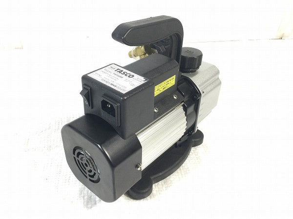 ☆比較的綺麗☆イチネンTASCO タスコ 100V オイル逆流防止弁付小型高性能 真空ポンプ TA150RB ケース付き バキュームポンプ130243 - 3