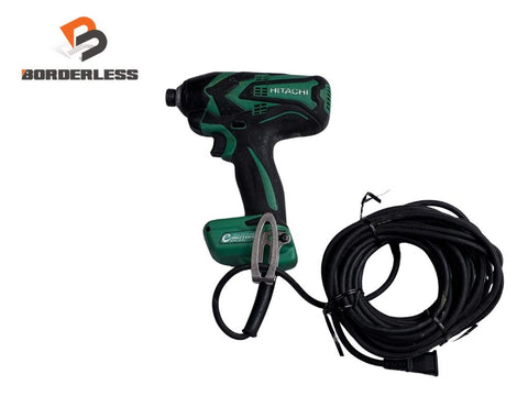 ☆中古品☆HITACHI 日立工機 コード式インパクトドライバ WH12VE AC100V 最大トルク165N134748