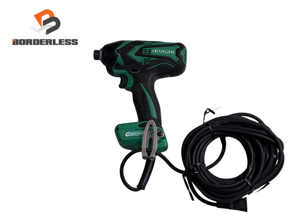 ☆中古品☆HITACHI 日立工機 コード式インパクトドライバ WH12VE AC100V 最大トルク165N134748 - 1