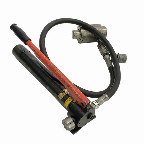 ☆中古品☆IZUMI イズミ 泉精器 油圧式パンチャー SH-10-1 油圧ポンプ ケース付 手動式 ノックアウトパンチャー133259 - 5