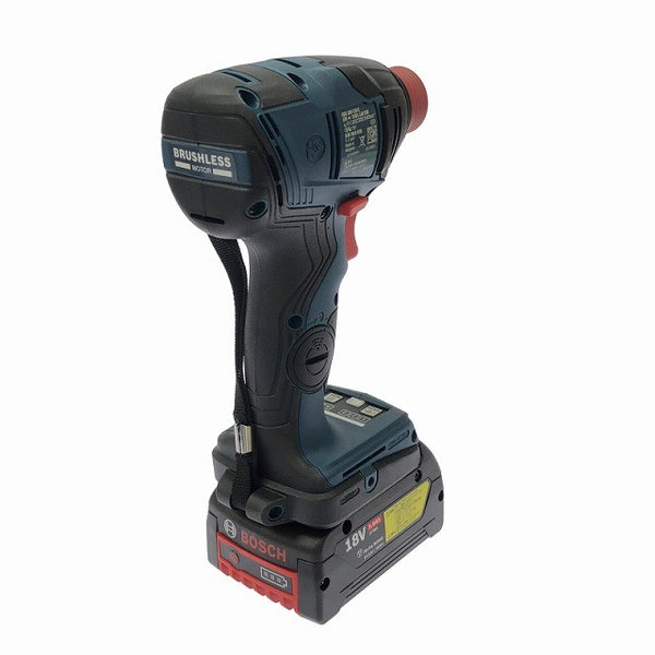☆未使用品☆BOSCH ボッシュ 18V コードレスインパクトドライバー/レンチ PRO GDX18V210C バッテリ2個(18V5.0Ah) 充電器付128020 - 6