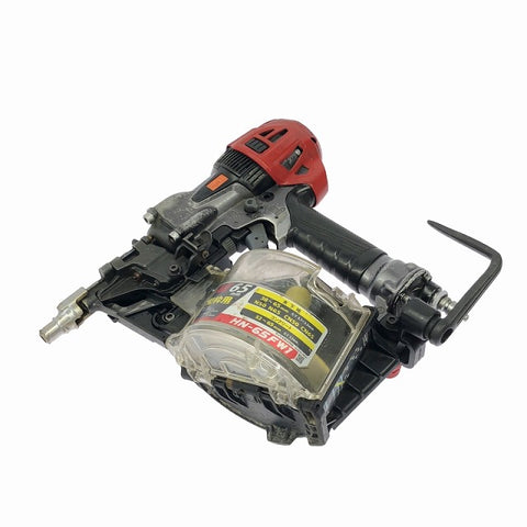☆中古品☆MAX マックス 65mm 高圧エア釘打ち機 HN-65FW1 型枠モデル 本体のみ エアツール 大工道具 内装 - 0