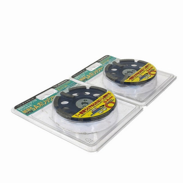 ☆未使用品2枚セット☆TSUBOMAN ツボ万 NEW/ニュー SAポリッシャー S字 NSA-100S ダイヤモンドポリッシャー 面取り 研削120433 - 2