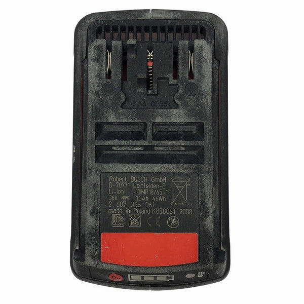 ☆比較的綺麗☆ BOSCH ボッシュ 36V 充電式ハンマドリル GBH36V-LIY 充電器 純正バッテリー2個付 ケース SDSプラス126326 - 9