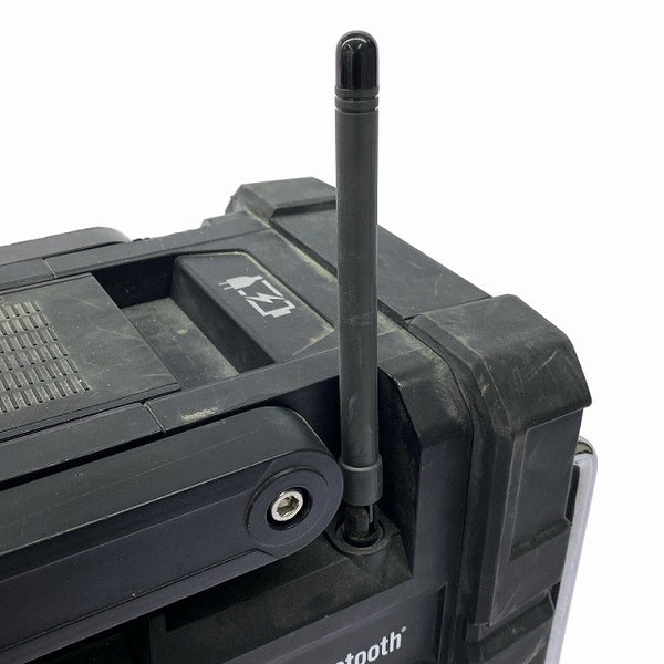 ☆中古品☆makita マキタ 充電式ラジオ MR300 本体のみ 黒 コードレスラジオ128911 - 8