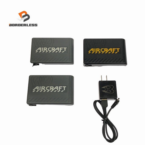 ☆中古品3個セット☆BURTLE バートル 12V エアークラフト専用バッテリー AC230 ACアダプタ付 空調作業服用 熱中症対策 京セラ134962