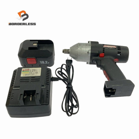 ☆中古品☆TOOL COMPANY STRAIGHT 19.2V コードレスインパクトレンチ Art.17-1800 バッテリ1個 充電器付 充電式125136