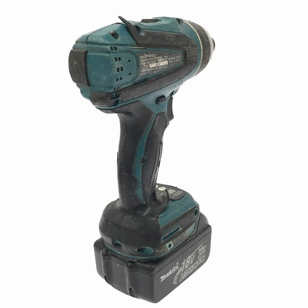 ☆中古品☆makita マキタ 18V 充電式4モードインパクトドライバー TP141D 青 バッテリ1個(18V3.0Ah) 充電器付 コードレス - 4