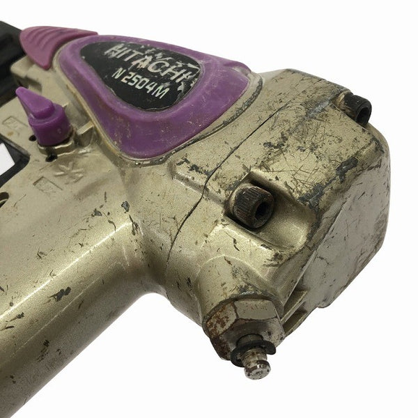 ☆中古品☆HITACHI 日立工機 常圧/一般圧 エアタッカー N2504M ケース付 ステープル幅4mm 長さ25mm エアータッカー エア工具123008 - 9
