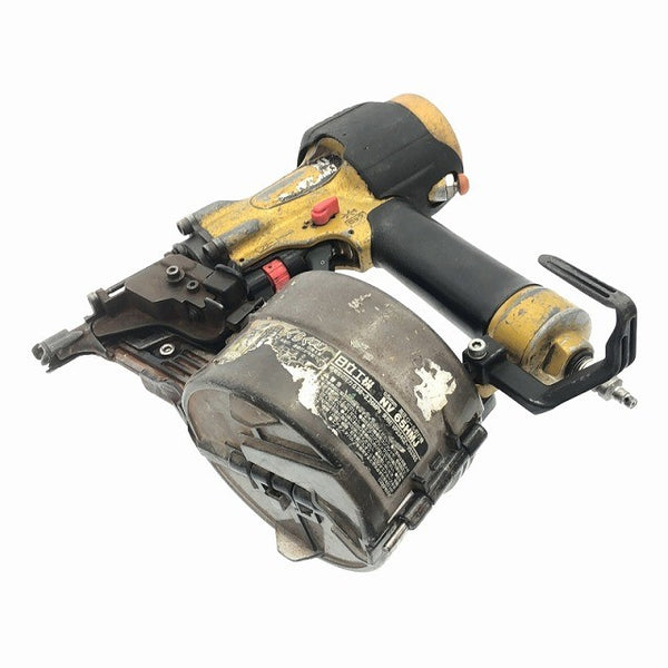 ☆中古品☆HITACHI 日立 65mm 高圧ロール釘打ち NV65HMJ 本体のみ エア工具 エアツール 大工 サイディング エア釘打ち117166 - 2