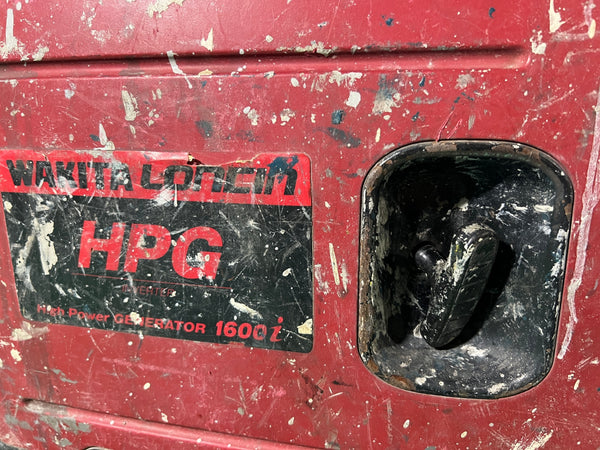 ☆中古品☆WAKITA ワキタ メイホー インバーター発電機 HPG1600i 1.6KVA インバータ発電機 アウトドア 防災 屋外電源128620 - 8