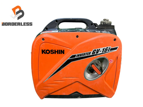 ☆中古品☆KOSHIN 工進 インバーター発電機 GV-16i-AAA-4 アウトドア エンジン工具 キャンプ 災害対策126807
