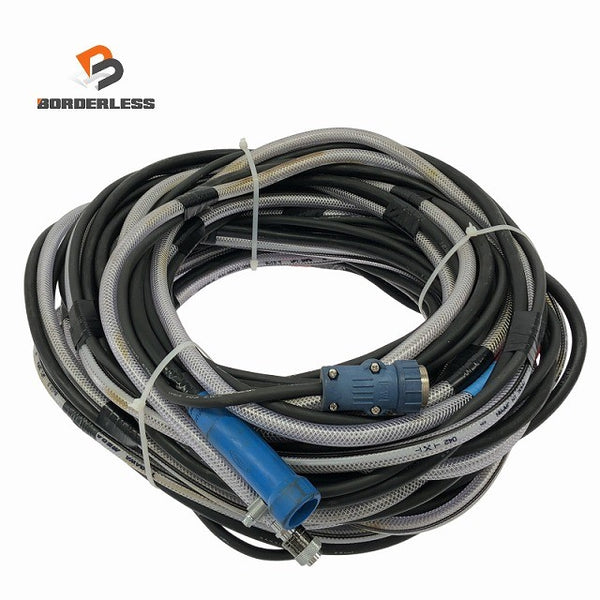 ☆極美品 堺電業 TIG用 延長ケーブル 20m 22sq/22スケ TIG溶接機用 TIG延長ケーブルセット パワーケーブル キャブタイヤケーブル136337 - 1