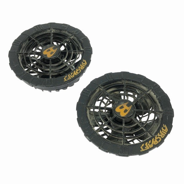 ☆中古品☆BURTLE バートル 22V エアークラフト専用バッテリー AC08 アーミカーキ ファンユニット AC08-1 黒 空調作業服用117634 - 5