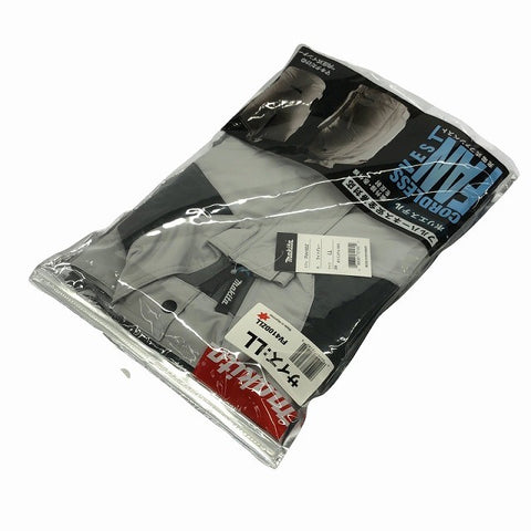 ☆未使用品☆makita マキタ 充電式ファンベスト FV410DZLL ライトグレー サイズLL ベストのみ 空調作業服 空調ベスト125433 - 0