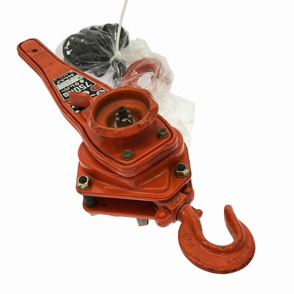 ☆中古品☆象印チェンブロック エレファント レバーホイスト 750kg レバーブロック 荷締め機 荷揚げ134826 - 3