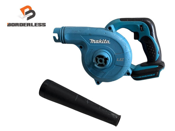 ☆中古品☆makita マキタ 14.4V 充電式ブロワ UB142D 本体のみ ノズル付き 電動工具 掃除 吹き飛ばし ブロワー136721 - 1