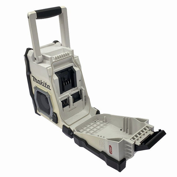 ☆比較的綺麗です☆makita マキタ 10.8V/14.4V/18V/40Vmax 充電式ラジオ MR001G 本体+ACアダプタ付き 防災130899 - 8