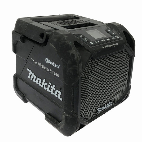 ☆中古品☆makita マキタ 10.8V～18V 充電式スピーカー MR203 本体のみ 黒/ブラック Bluetooth 現場スピーカー アウトドア 音楽 ♪128237 - 3
